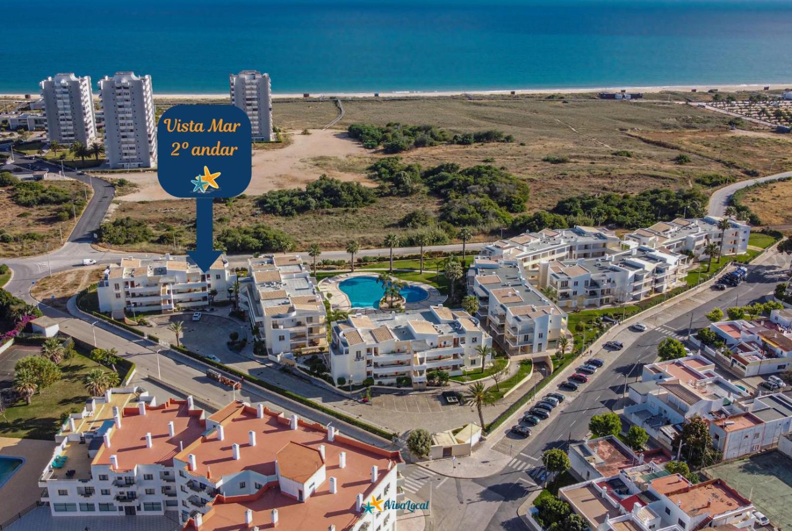Vila Da Praia - Apartamento Viva Local 阿尔沃尔 外观 照片