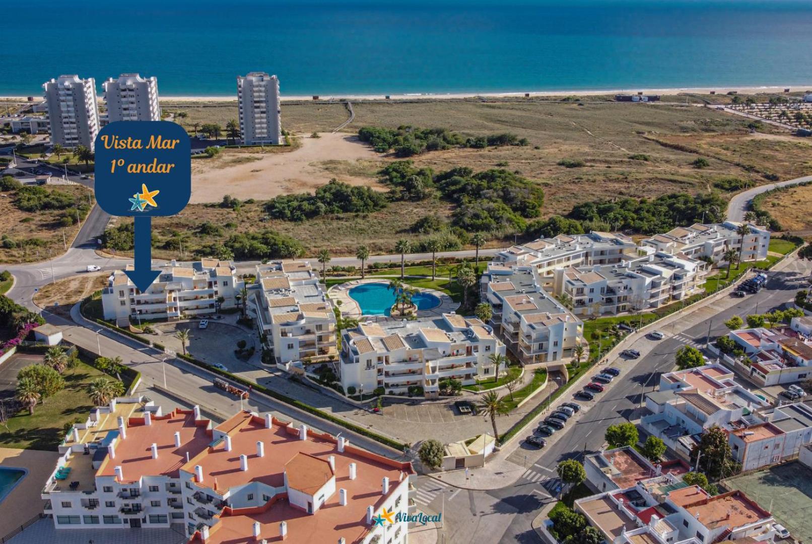 Vila Da Praia - Apartamento Viva Local 阿尔沃尔 外观 照片